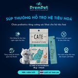  Súp Thưởng - Cate - Hỗ Trợ Hệ Tiêu Hoá Khoẻ - Vị Cá Ngừ & Katsuobushi - cho Mèo - Thanh/Túi 