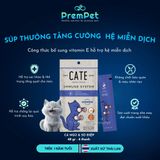  Súp Thưởng - Cate - Tăng Cường Hệ Miễn Dịch - Vị Cá Ngừ & Sò Điệp - cho Mèo - Thanh/Túi 