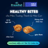  Bánh Thưởng - Healthy Bites - Hỗ Trợ Ngừa Búi Lông - cho Mèo & Mèo con - Túi 65g 