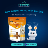 Bánh Thưởng - Healthy Bites - Hỗ Trợ Ngừa Búi Lông - cho Mèo & Mèo con - Túi 65g 