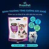  Bánh Thưởng - Healthy Treats - Tăng Cường Sức Khoẻ & Hệ Miễn Dịch - cho Chó - Túi 50g 