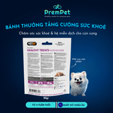  Bánh Thưởng - Healthy Treats - Tăng Cường Sức Khoẻ & Hệ Miễn Dịch - cho Chó - Túi 50g 