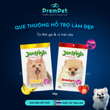  Que Thưởng - Jerhigh - Hỗ Trợ Làm Đẹp - Vị Trái Cây - cho Chó - Túi 60g 
