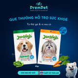  Que Thưởng - Jerhigh - Hỗ Trợ Sức Khoẻ - Vị Rau Củ - cho Chó - Túi 60g 