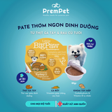  Pate - Little BigPaw - Từ Thịt Gia Cầm & Rau Củ - cho Chó - Hộp 85g [GIÁ ĐẶC BIỆT] 