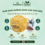  Pate - Little BigPaw - Từ Thịt Gia Cầm & Rau Củ - cho Chó - Hộp 85g [NATURAL] 