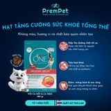 Thức Ăn Hạt - Purina One - Tăng Cường Sức Khoẻ Tổng Thể - Vị Cá Hồi & Cá Ngừ - cho Mèo Trưởng Thành - Túi 380g 