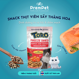  Snack Thưởng - TORO - Vị Gà & Cá Hồi - cho Mèo - Túi 40g 