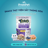  Snack Thưởng - TORO - Vị Gà & Cá Hồi - cho Mèo - Túi 40g 