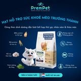  Thức Ăn Hạt - Vigor & Sage - Hỗ Trợ Sức Khoẻ Toàn Diện - Vị Nhân Sâm - cho Mèo trưởng thành - Túi 400g 