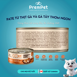  Pate - Wellness CORE - Từ Thịt Gà & Gà Tây - cho Mèo - Hộp 156g 