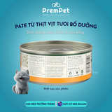  Pate - Zealandia - Từ Thịt Vịt - cho Mèo - Hộp 185g 
