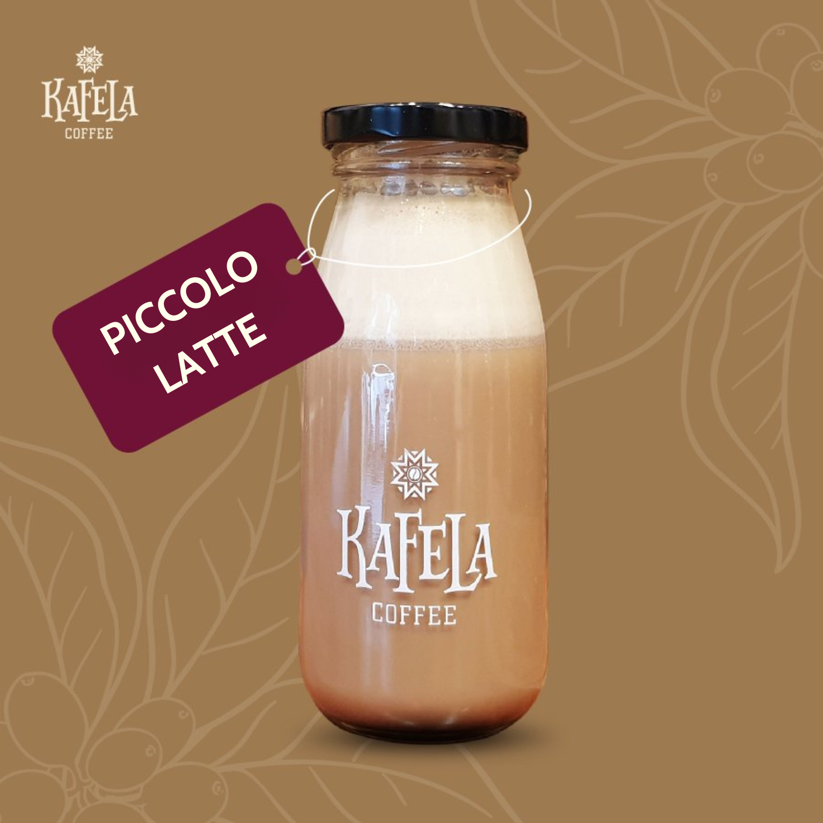  #3 Cà phê Piccolo Latte - Chai 250ml 