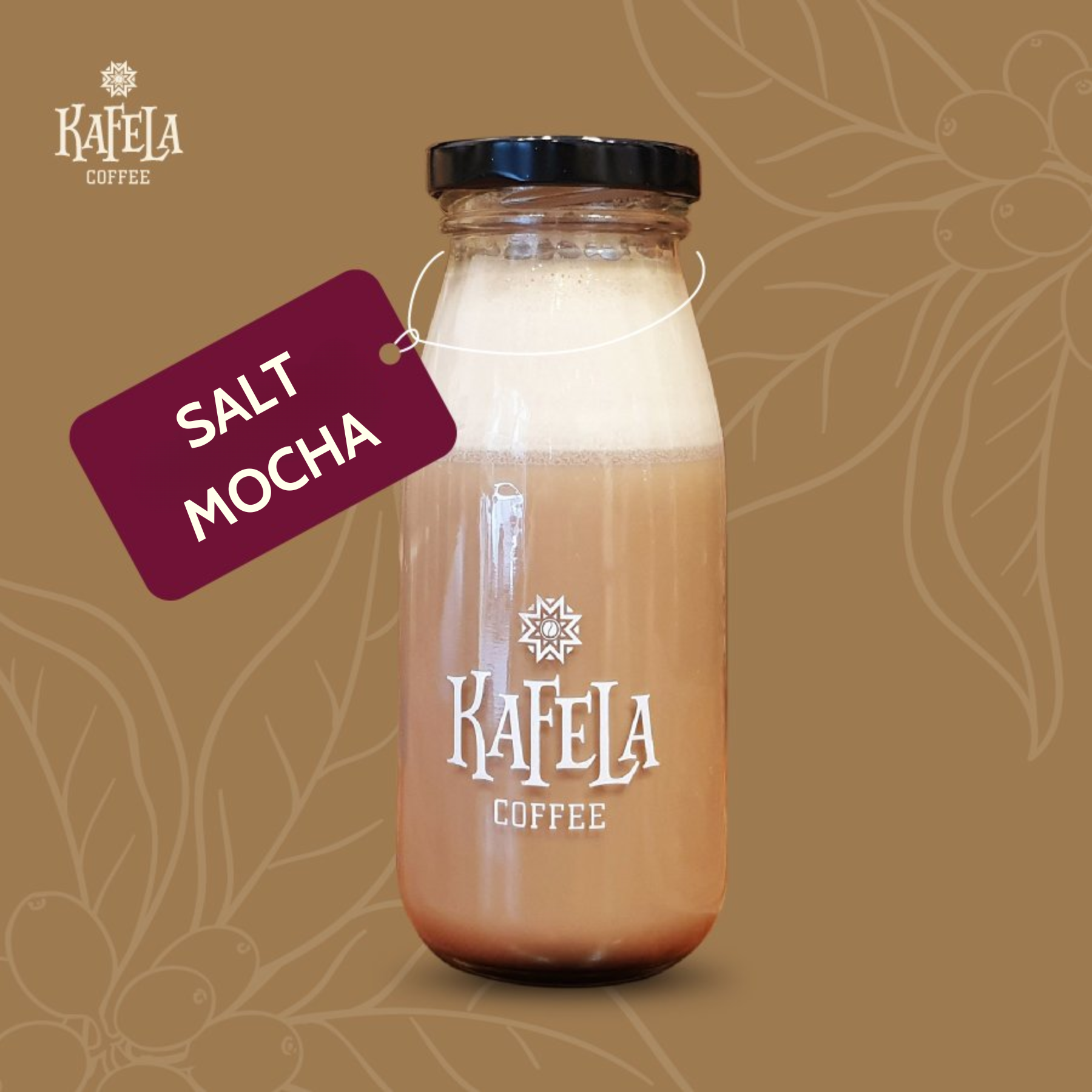  #3 Cà phê Salt Mocha - Chai 250ml 