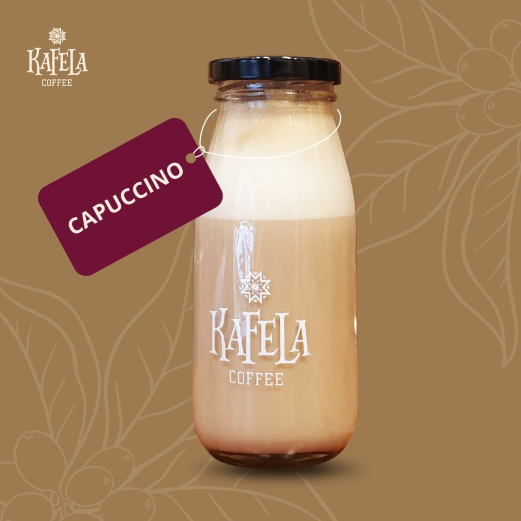  #3 Cà phê Cappuccino - Chai 250ml 