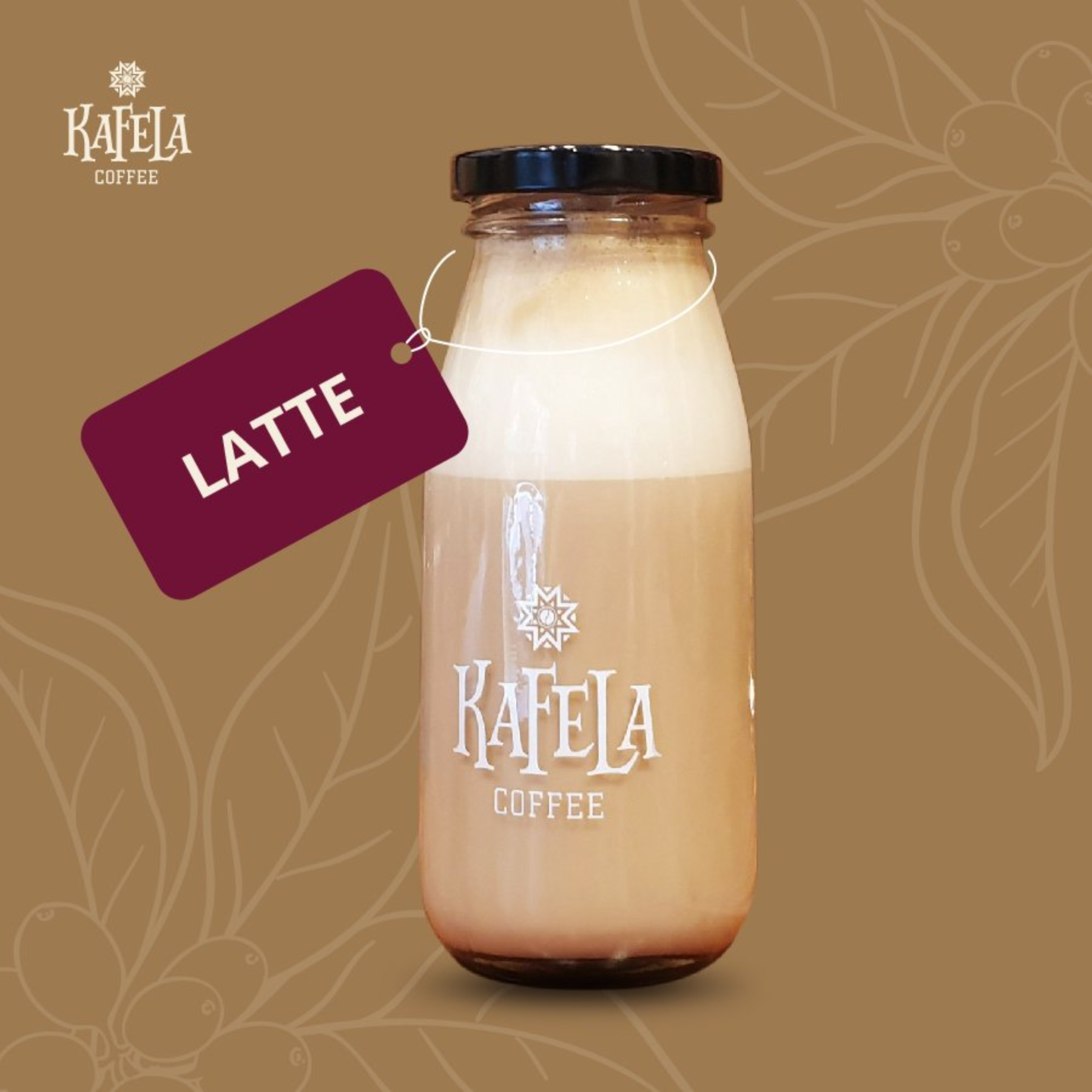  #3 Cà phê Latte - Chai 250ml 