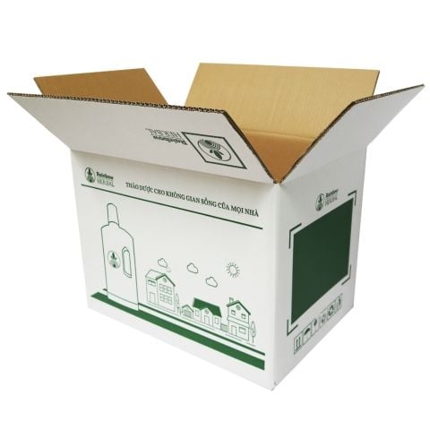  Thùng carton 5 lớp in flexo 44x30x33 TT02 