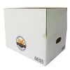 Thùng carton đóng hàng 7 lớp in flexo 50x35x22ccm đục lỗ tay cầm