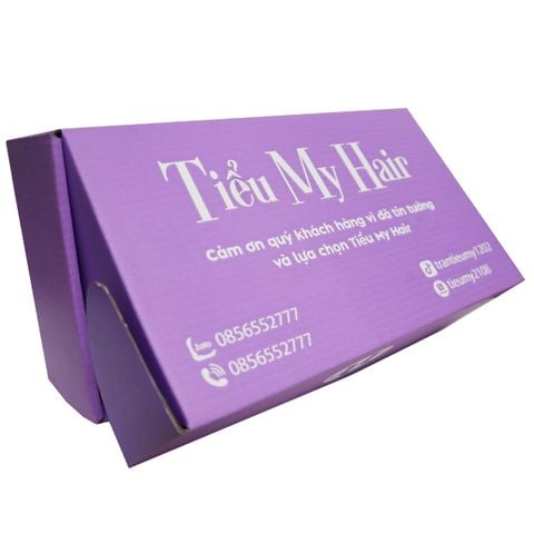  Hộp carton nắp gài có in 24x20x7 cm D8 tại TPHCM - Giá cho SL 5000c 