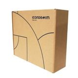  Hộp carton nắp gài có in 24x20x7 cm D8 tại TPHCM - Giá cho SL 5000c 
