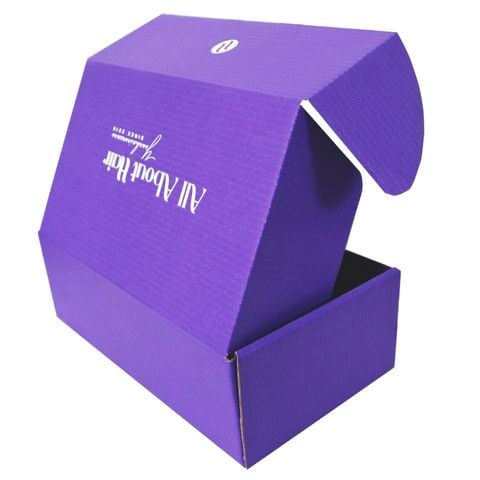  Hộp carton nắp gài có in 24x20x7 cm D8 tại TPHCM - Giá cho SL 5000c 