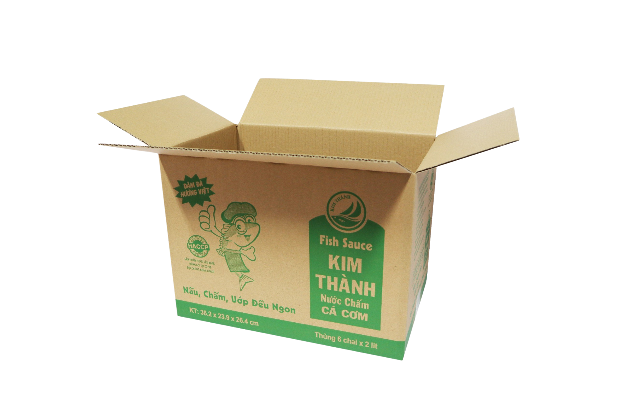  Thùng carton 3 lớp in flexo 36.2x23.9x26.4 TT05 