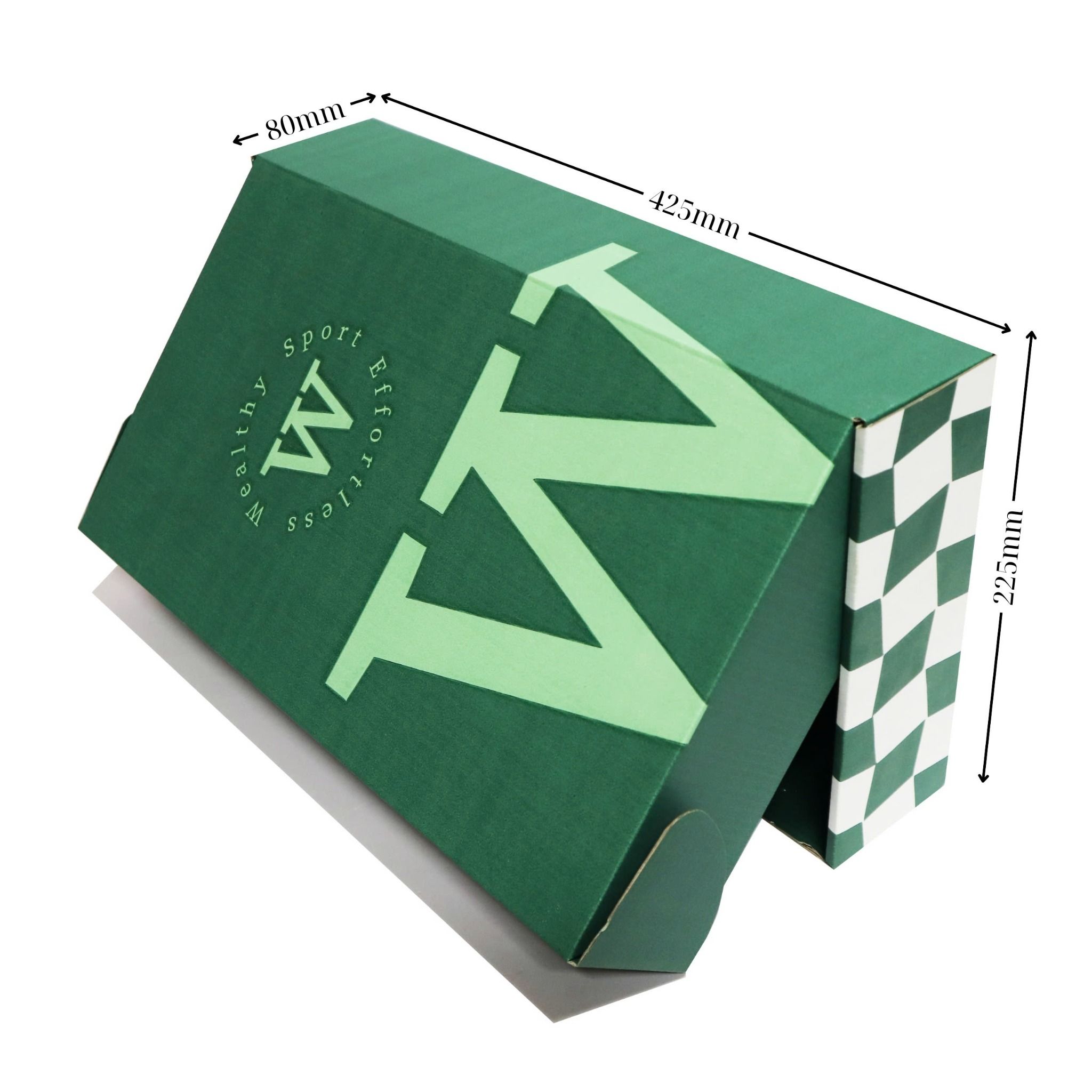  Hộp carton nắp gài in flexo 42.5x22.5x8cm phủ nền màu đẹp, chất lượng 