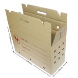  Thùng carton quai xách đựng gà 60x25x38 QX1 
