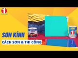 sơn hero sơn trên kính