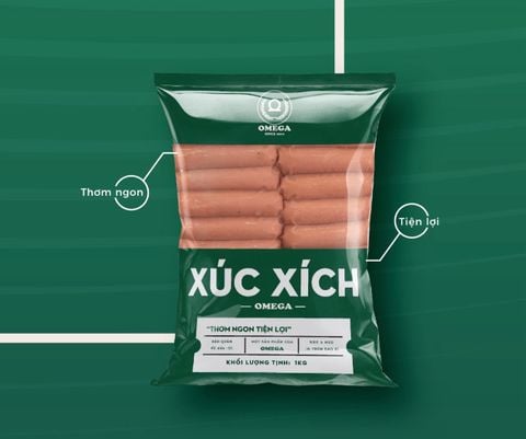  Xúc Xích Omega 1Kg 