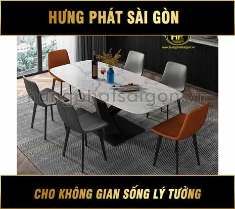 Bộ Bàn Ăn Hiện Đại 6 Ghế NK-CZ607
