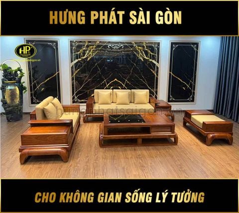 sofa go huong vang cao cap hh 46v
