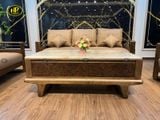 sofa gỗ sồi nga hs-884c