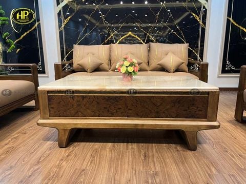 sofa gỗ sồi nga hs-884c
