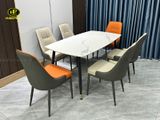 Bộ Bàn Ăn Mặt Đá 6 Ghế TNM-688