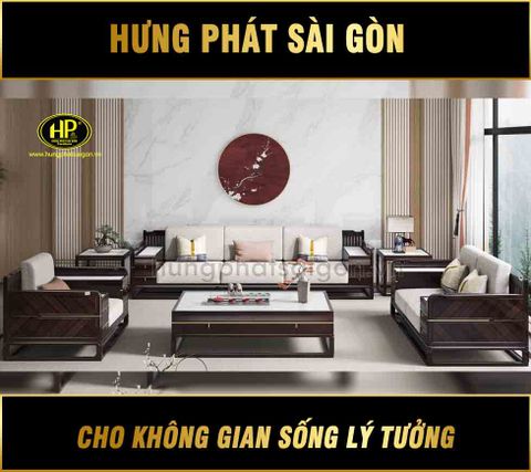 bo ban ghe sofa go ho dao sang trong 6001