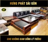 sofa phong khach go huong vang hh 05v