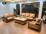 ghế sofa phòng khách gỗ sồi hs-884c