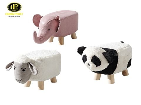 Ghế Đẩu Hình Con Vật Dễ Thương GD