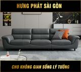 sofa bang da hien dai cho phong khach hd 88