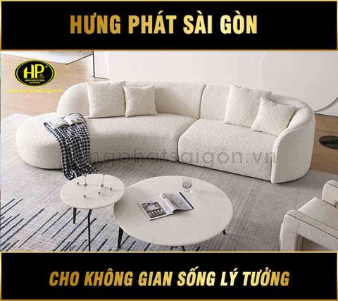 Ghế Sofa Hàn Quốc Vải Lông Cừu H-87