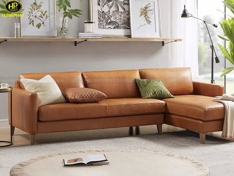 Sofa Góc Hiện Đại Phòng Khách Chung Cư H-327