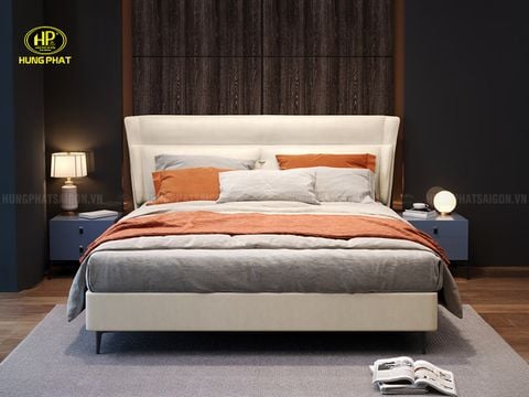 Giường Ngủ Bọc Da Cao Cấp GD-56