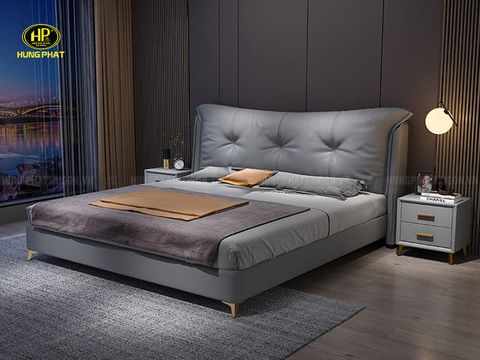 Giường Ngủ Bọc Da Cao Cấp GD-61