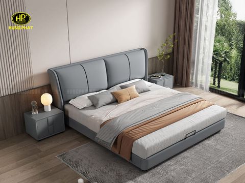 Giường Ngủ Bọc Da Cao Cấp GD-70