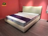giường ngủ bọc da cao cấp dễ dàng vệ sinh gd-96