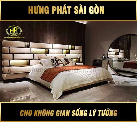 Giường Ngủ Hiện Đại Sang Trọng Nhập Khẩu M-817