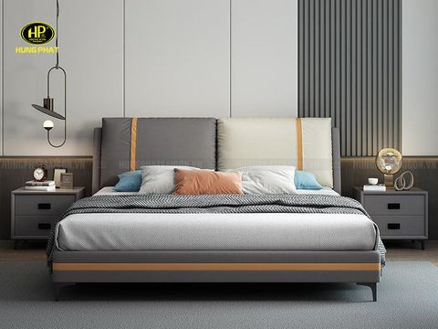 Giường Ngủ Bọc Da Hiện Đại GD-43