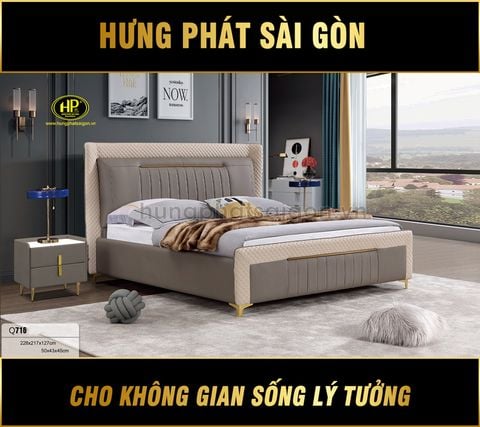 giuong ngu hien dai boc da nhap khau tp q716
