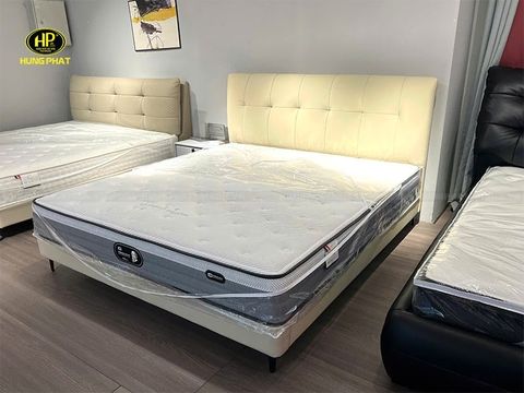 giường ngủ bọc da nhập khẩu gd-94